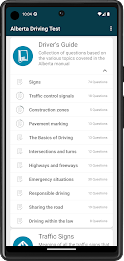 Alberta Driving Test Practice Captura de pantalla 0