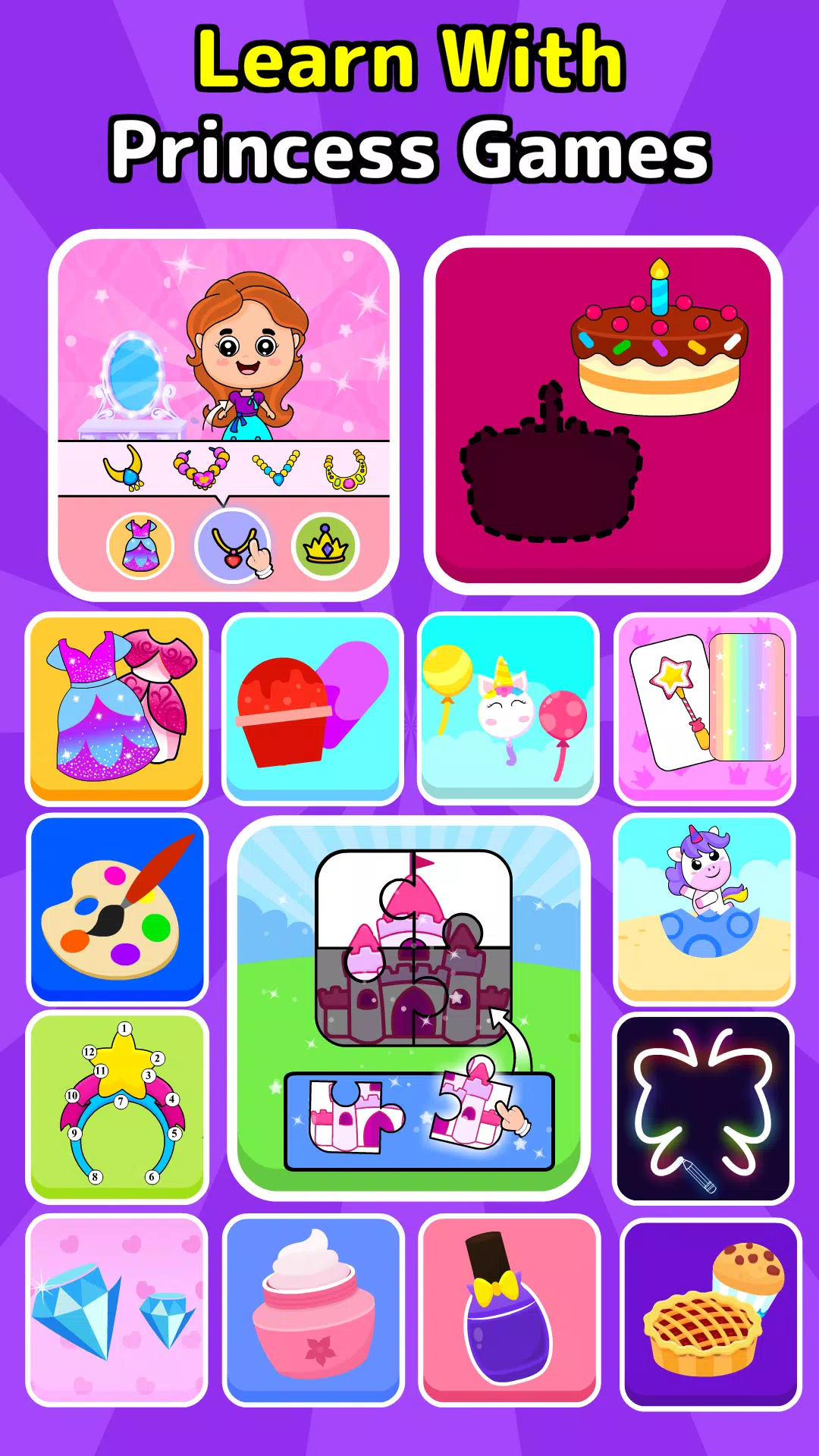 Timpy Baby Princess Phone Game Скриншот 1