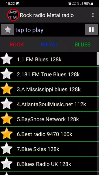 Rock+ Metal radio Captura de pantalla 2