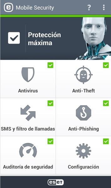 ESET Mobile Security Antivirus Screenshot 2