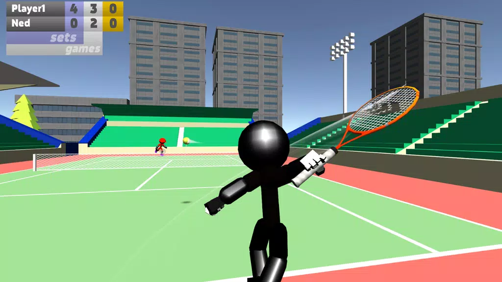 Stickman 3D Tennis স্ক্রিনশট 1