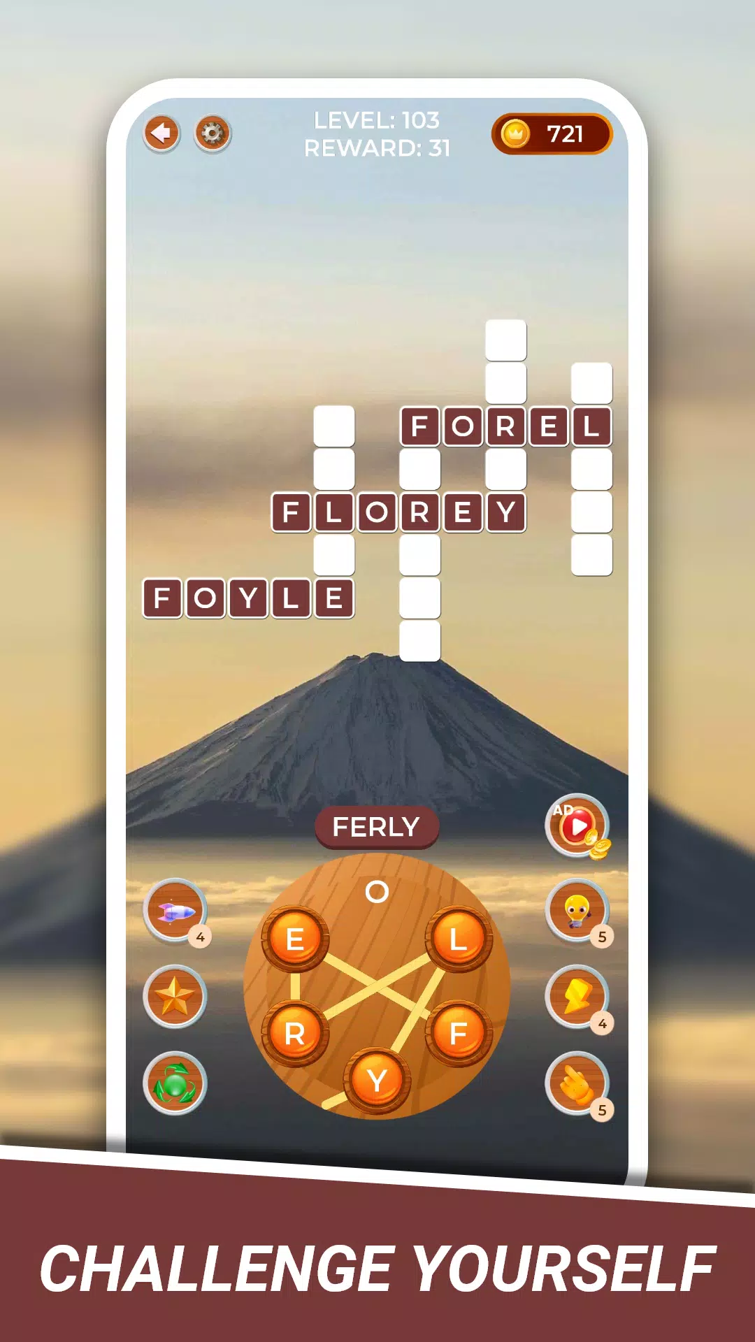 Word Connect Crossword Puzzle Captura de tela 3