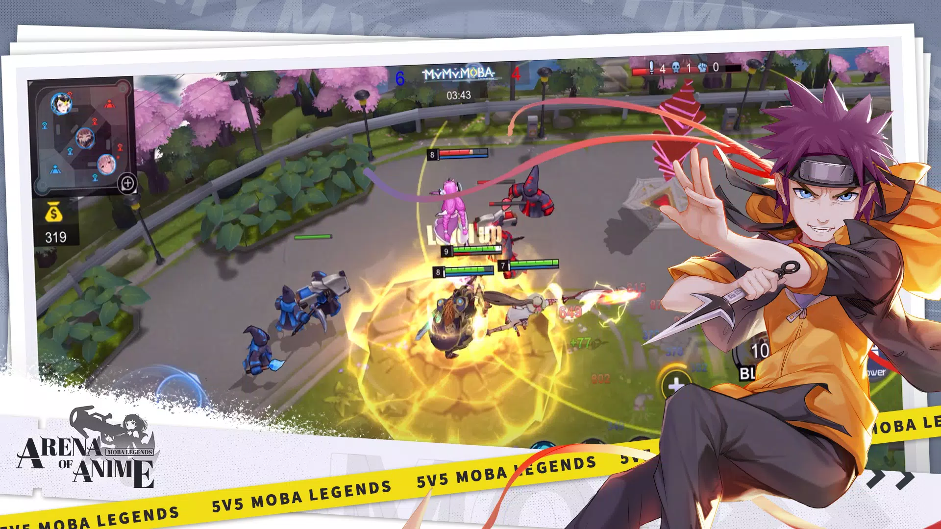 Arena of Anime: MOBA Legends スクリーンショット 3
