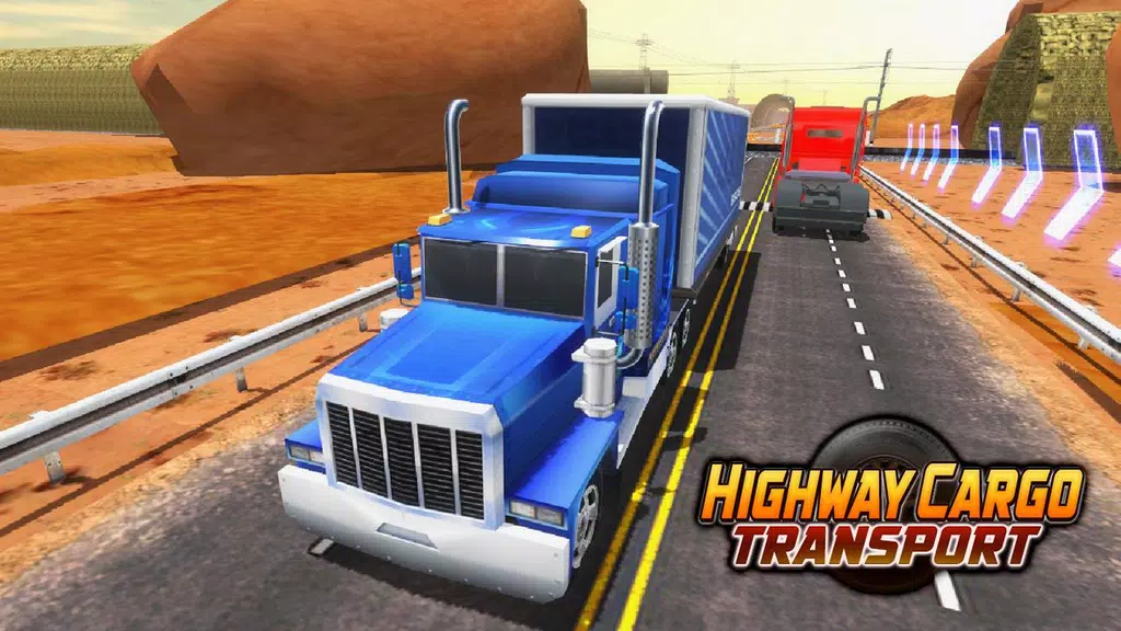 Highway Cargo Truck Simulator স্ক্রিনশট 0