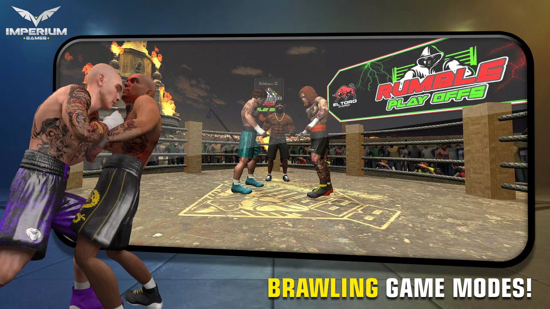 Bare Knuckle Brawl ภาพหน้าจอ 3