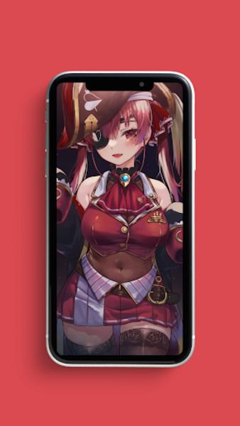 Houshou Marine Wallpaper Capture d'écran 1