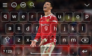 Cristiano CR7 MANU Keyboard Ảnh chụp màn hình 3