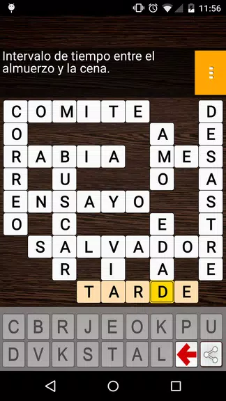 CrossWords Spanish Screenshot 0