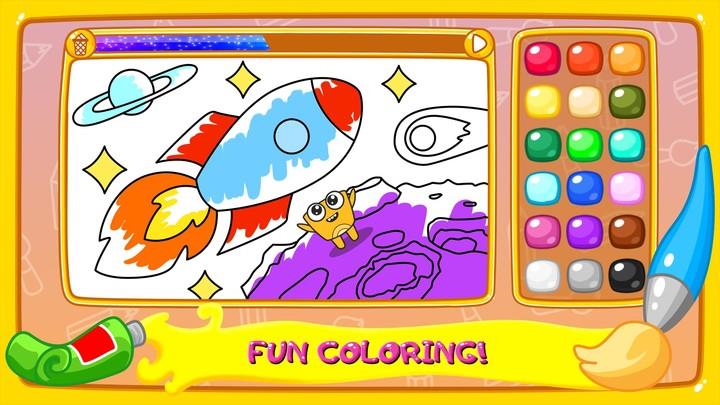 Coloring book! Game for kids 2 स्क्रीनशॉट 0