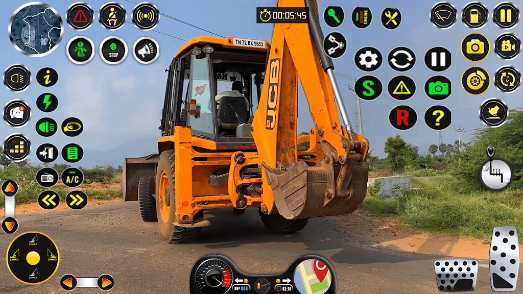 Real City JCB Construction 3D Captura de pantalla 1