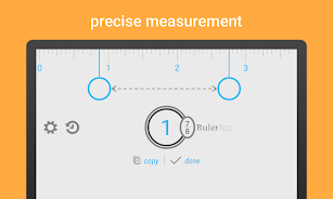 Ruler App: Measure centimeters Schermafbeelding 1