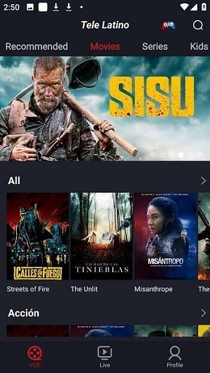 Tele Latino apk per Android