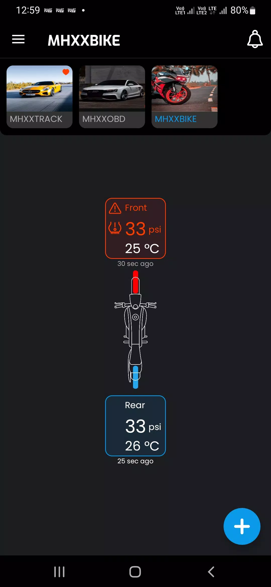 SMART TYRE CAR & BIKE Capture d'écran 1