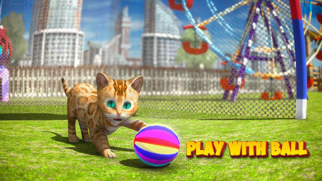 Kitten Game Pet Cat Simulator ဖန်သားပြင်ဓာတ်ပုံ 3