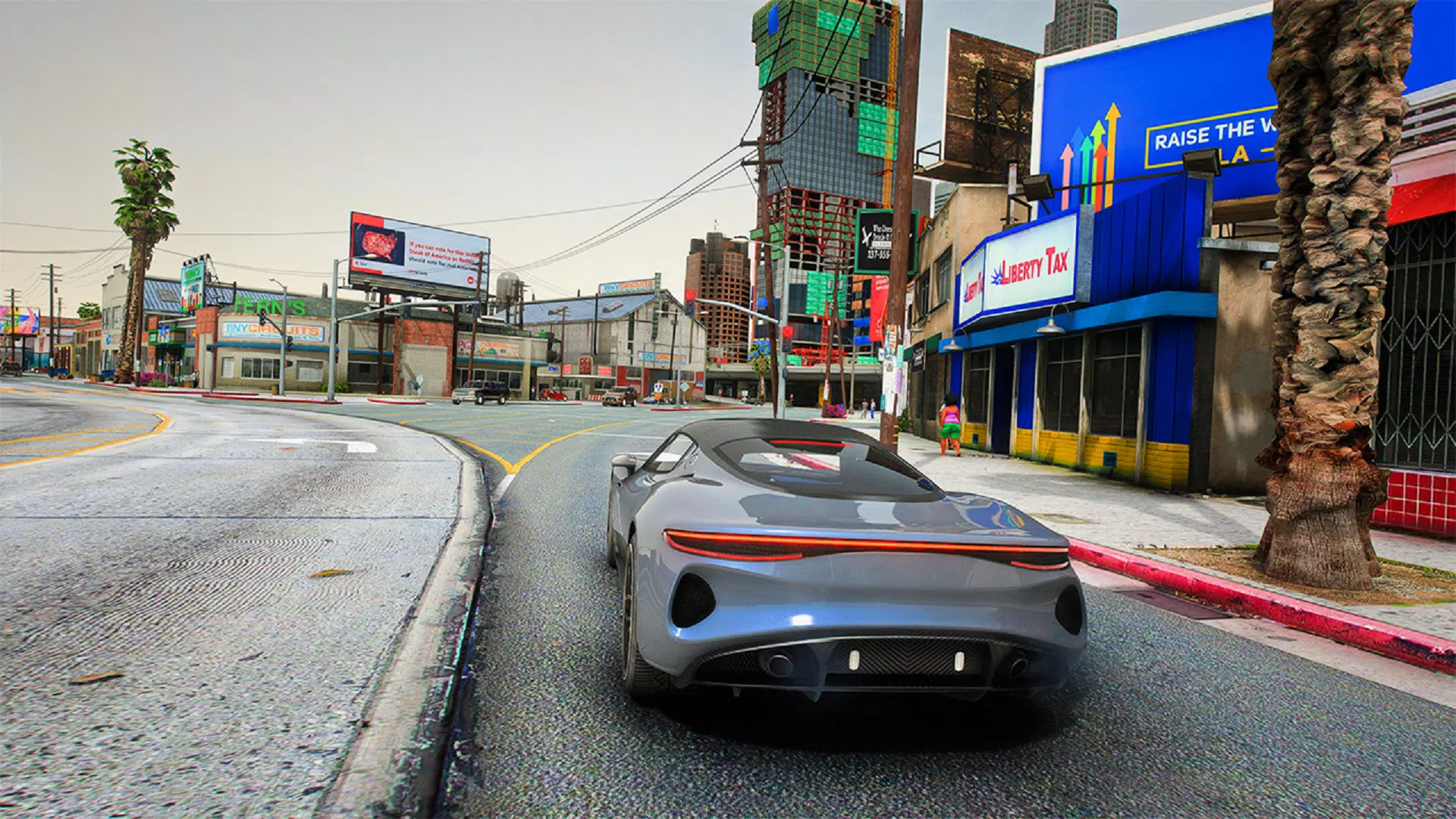 Car Driving Open World Games Captura de pantalla 2