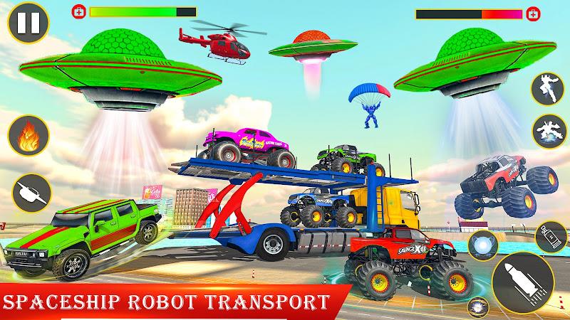 Space Robot Transform Games 3D Screenshot 1