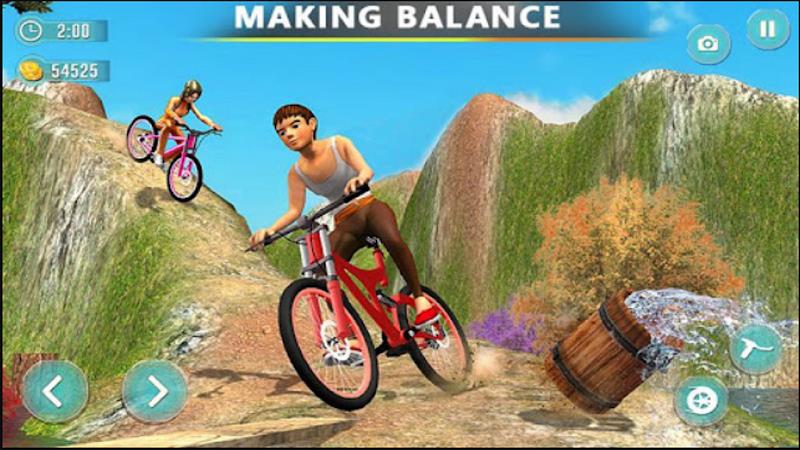 Offroad Bicycle Bmx Stunt Game ဖန်သားပြင်ဓာတ်ပုံ 2