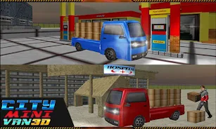 US Driver Transport Truck Game Captura de tela 0