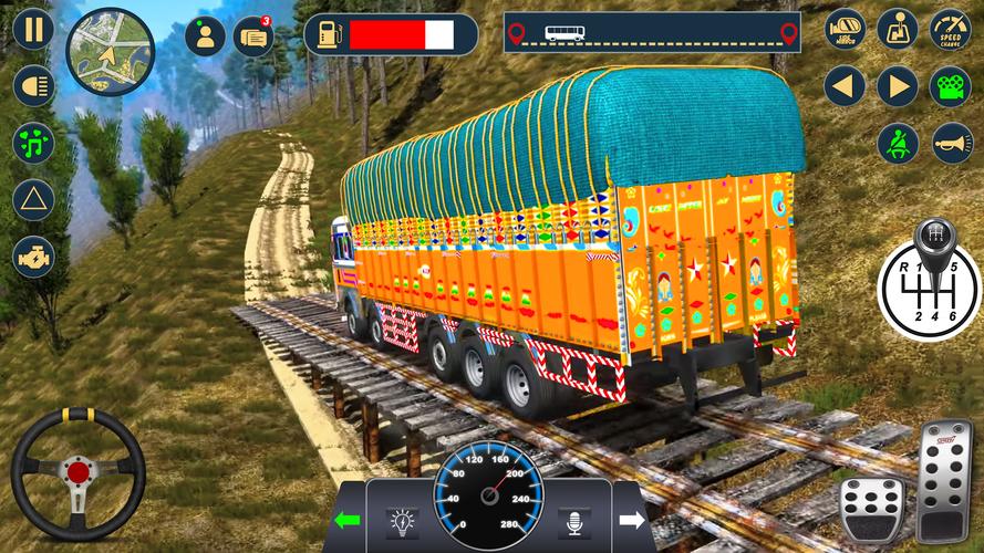 Indian Truck Drive Lorry Games स्क्रीनशॉट 3