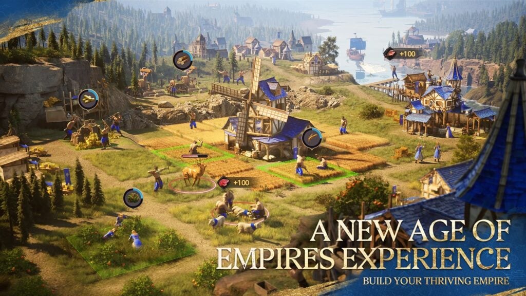 Level Infinite lance le jeu Mobile Age of Empires 4X