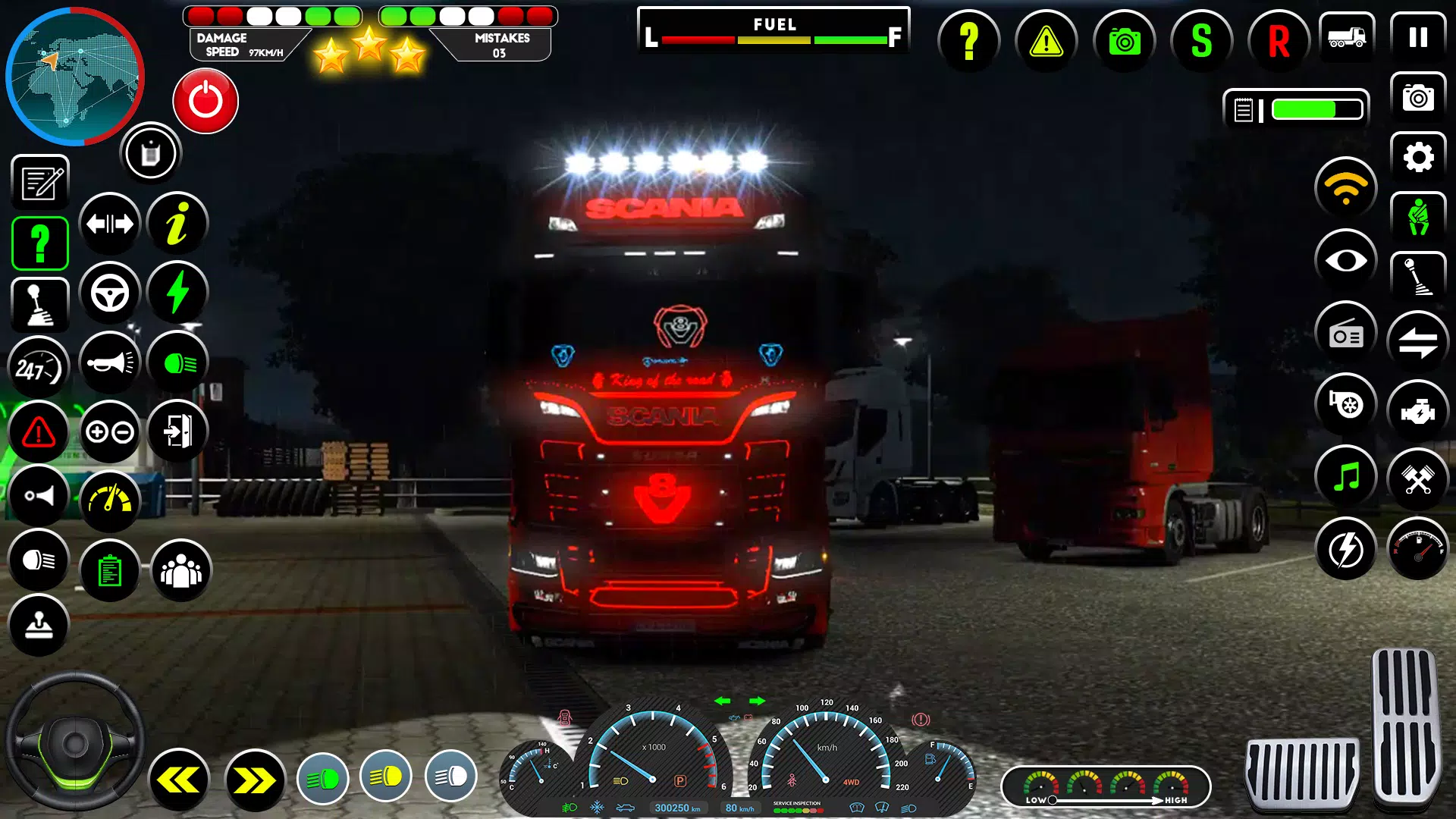 Euro Truck Driving Games Captura de pantalla 0