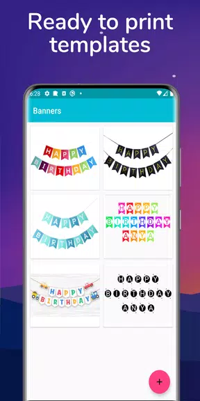 Party Banner Bunting Maker Capture d'écran 2