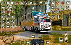 Indian Truck Offroad Cargo 3D Скриншот 2