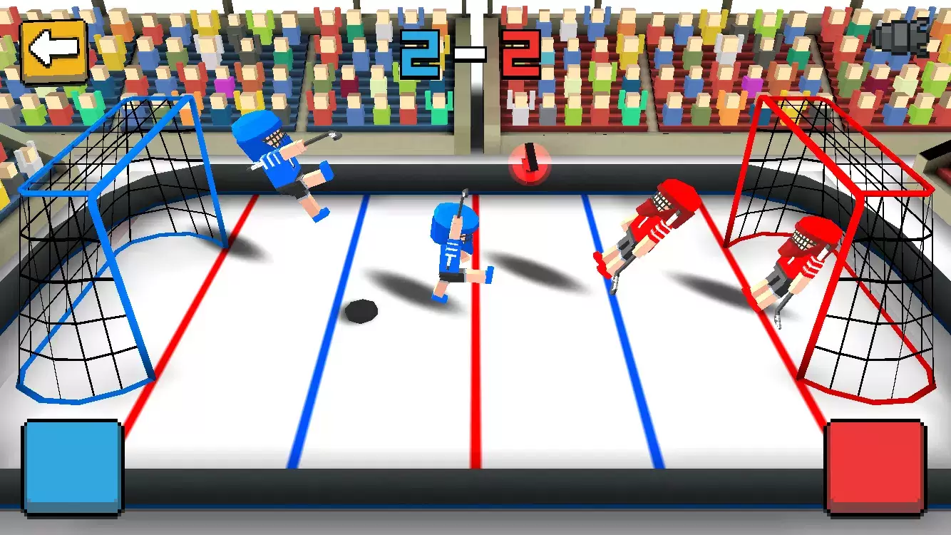 Cubic Hockey 3D ဖန်သားပြင်ဓာတ်ပုံ 3