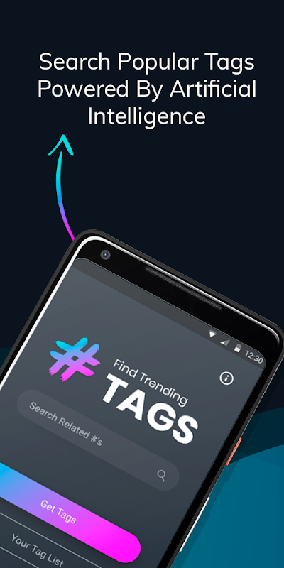 Likes With Tags - Hashtag Generator for Instagram Captura de pantalla 0