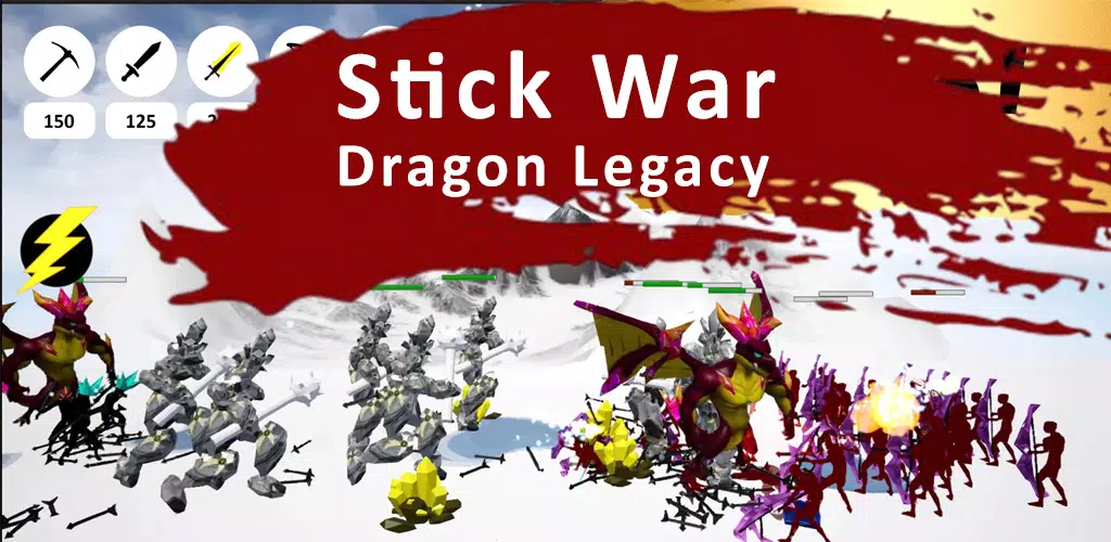 Stick War: Dragon Legacy 3D Capture d'écran 0