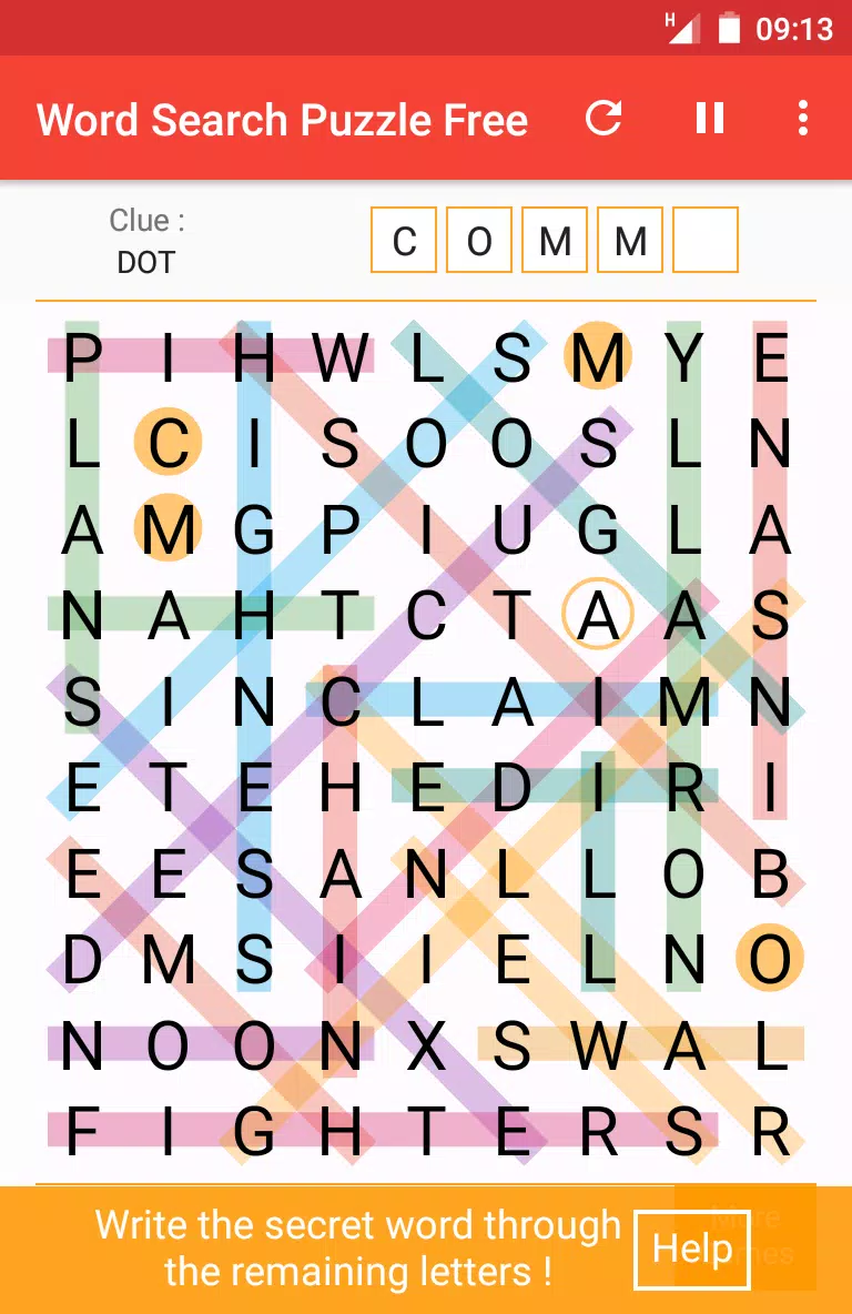 Wortsuche Spiel auf Deutsch Screenshot 1