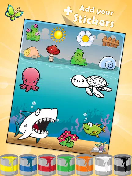 Coloring Games: Color Animals Screenshot 3