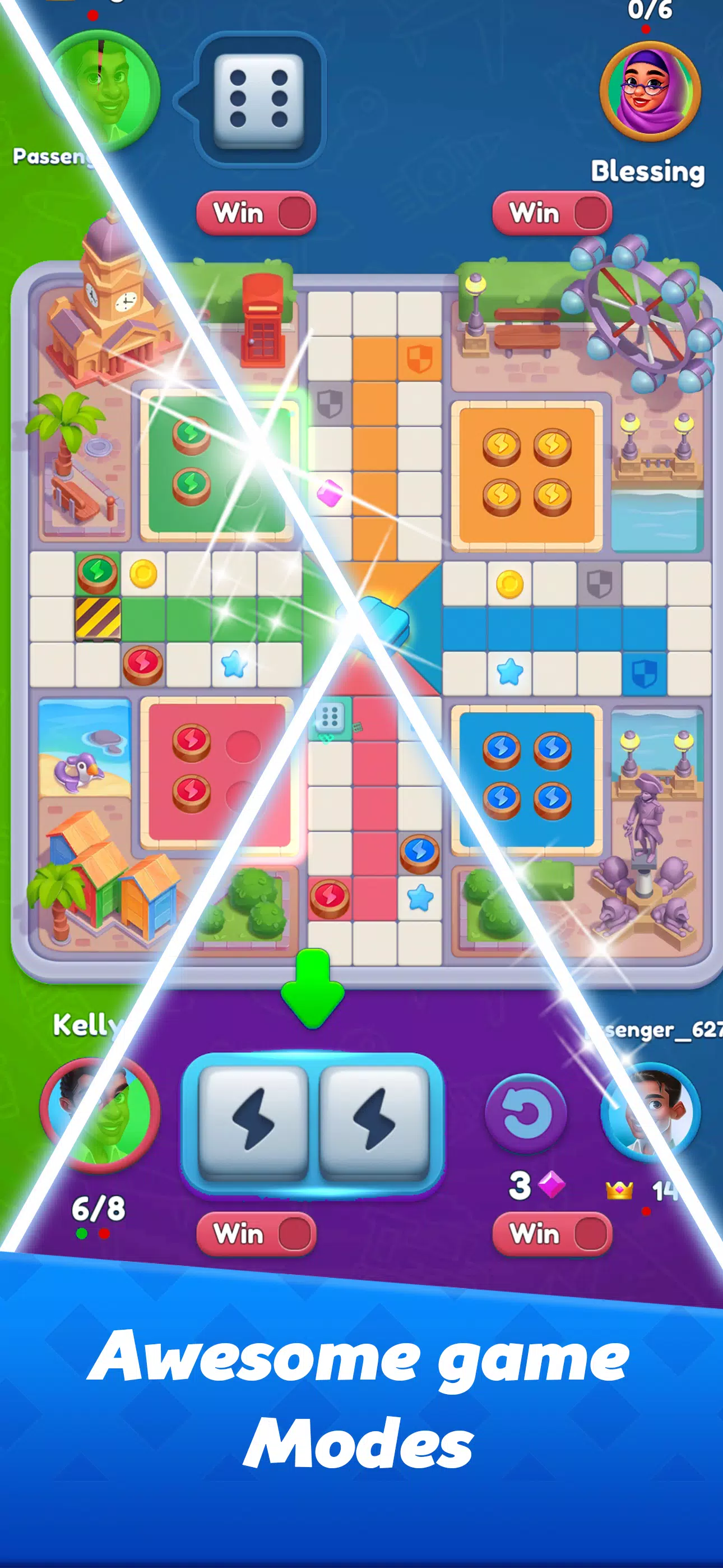 Ludo Blitz ภาพหน้าจอ 2