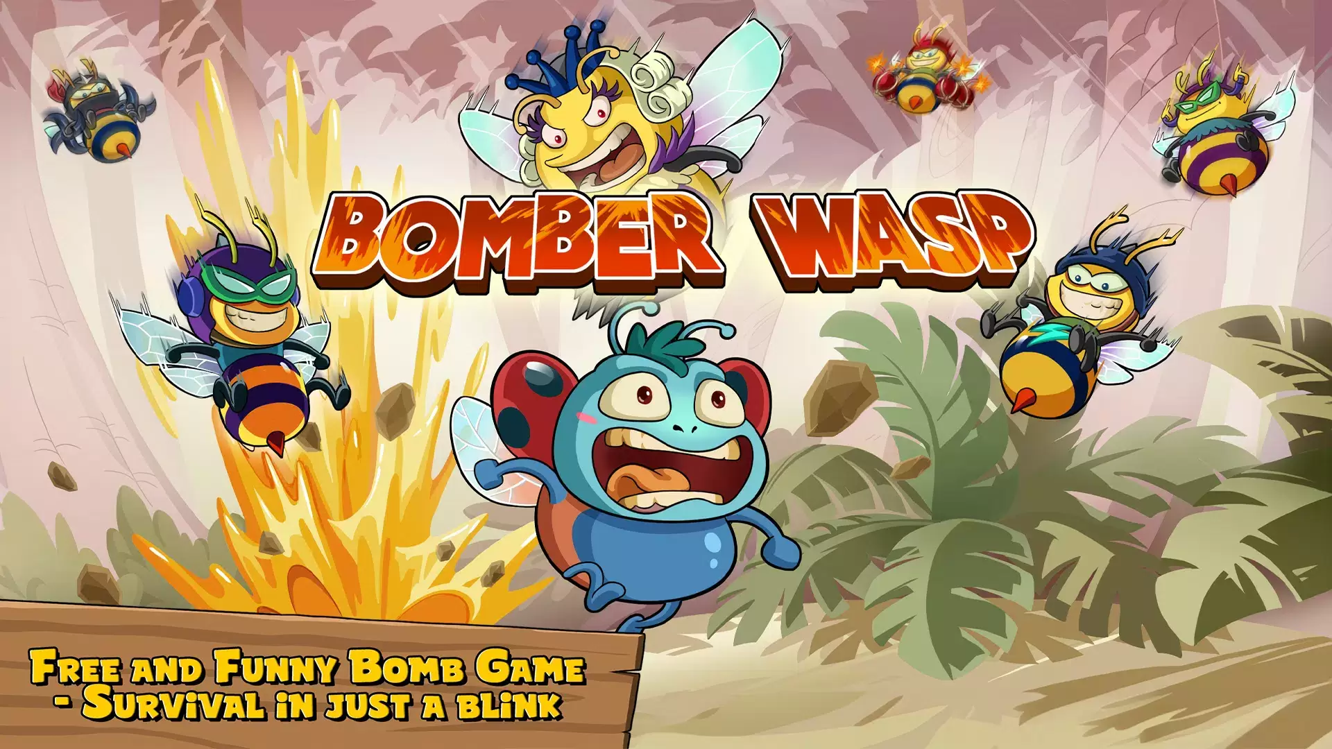 Bomber Wasp Captura de tela 0