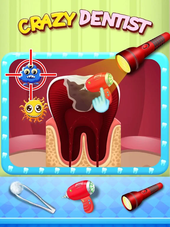 Mouth care doctor dentist game 스크린샷 0