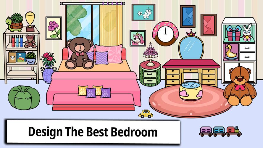 Tizi Home Room Decoration Game Zrzut ekranu 1