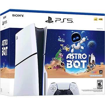 Sony PlayStation 5 Slim Disc Edition Bundle di console Bot Astro