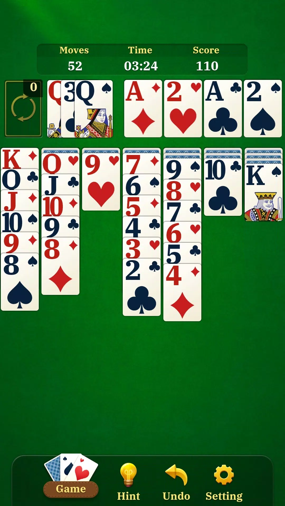 Solitaire Fun स्क्रीनशॉट 2