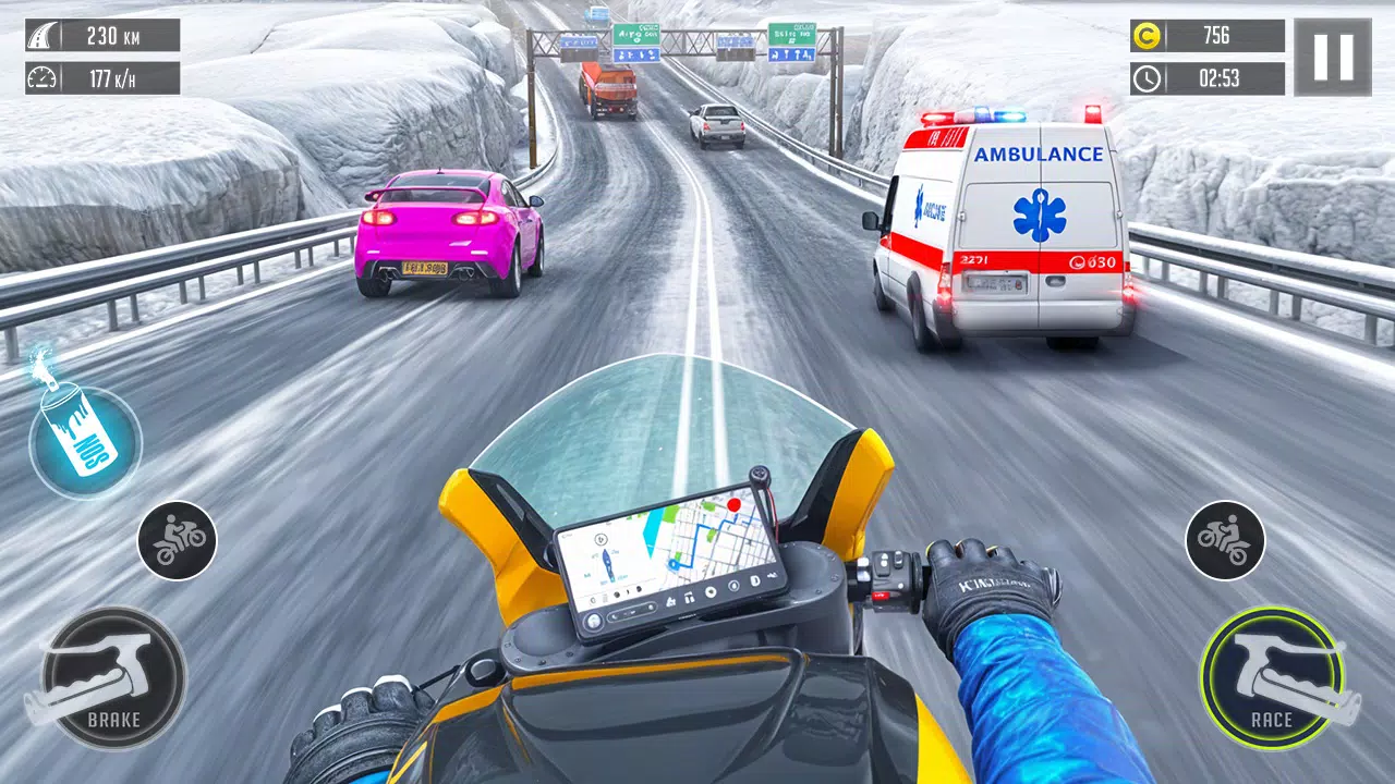 3d Bike Racing Bike Race Games Captura de tela 2
