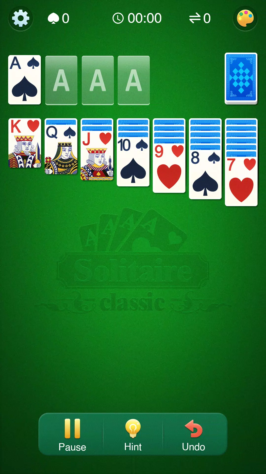 Solitaire Card Game ဖန်သားပြင်ဓာတ်ပုံ 0