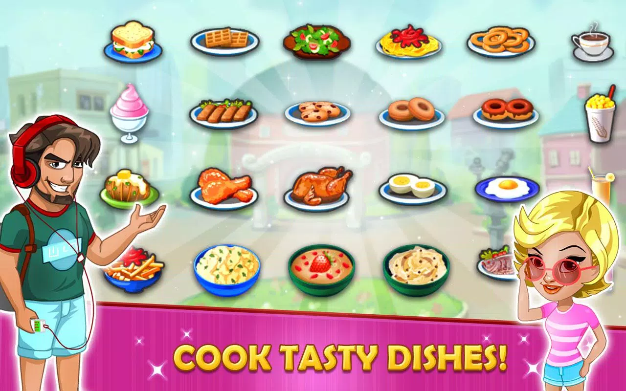 Kitchen story: Food Fever Game Tangkapan skrin 2