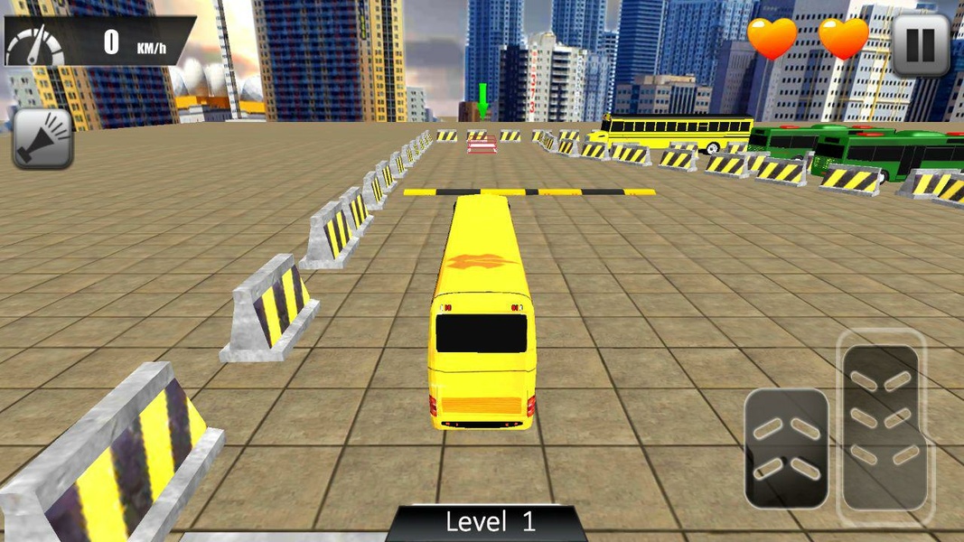 Modern Bus Drive Parking 3D Screenshot 0