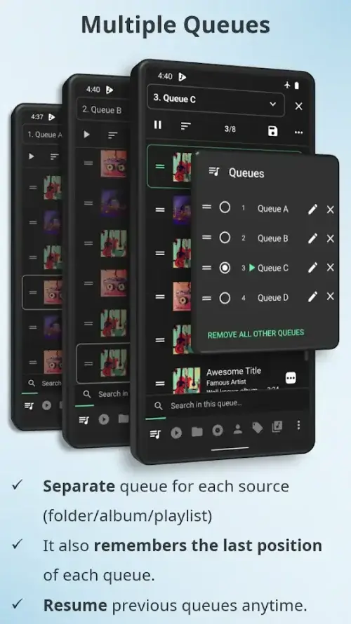 Musicolet Music Player Screenshot 1