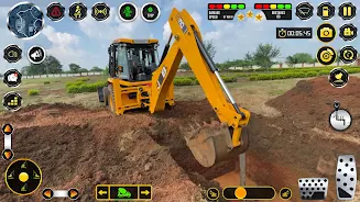 Construction Game 3D Excavator ဖန်သားပြင်ဓာတ်ပုံ 1