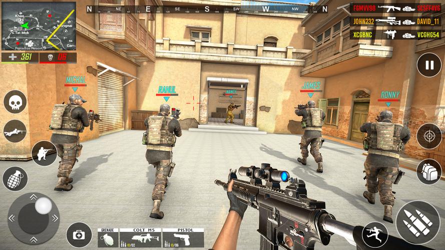 FPS Shooting game 3d gun game Screenshot 1