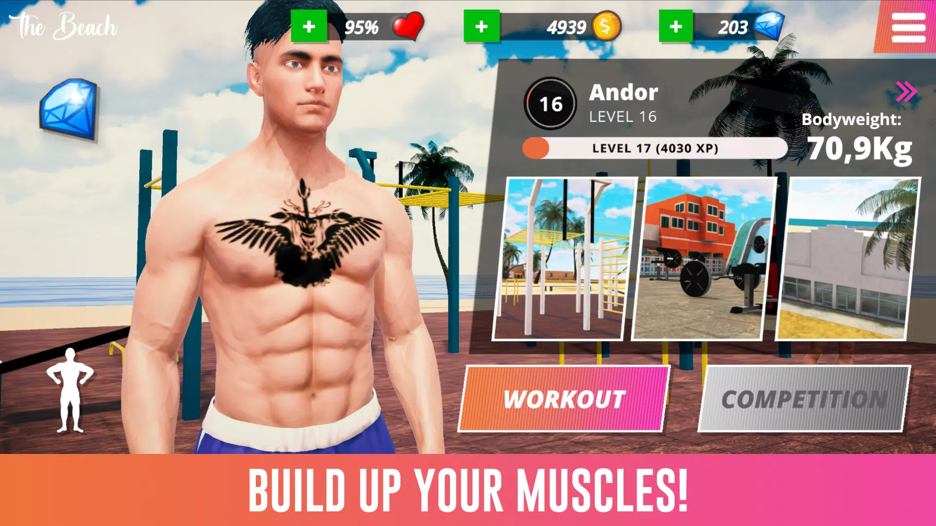 Iron Muscle IV - GYM simulator应用截图第3张