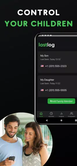 LastLog - Last Seen Online Tra ဖန်သားပြင်ဓာတ်ပုံ 0