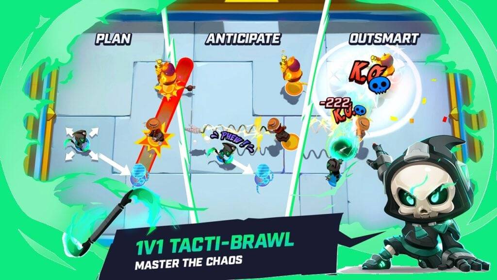 BOSSE! Superbrawl est le nouveau jeu de stratégie 1v1 d'Ubisoft sur Android