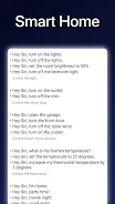 Commands for Siri Tangkapan skrin 1