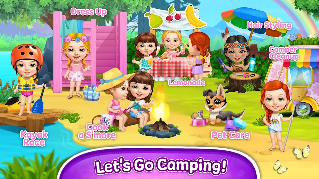 Schermata Sweet Baby Girl Summer Camp 0